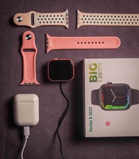 W17 Max • شاشة 1.99 إنش • سماعة بلوتوث