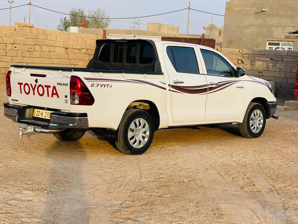 هايلوكس مديل 2019كير عادي رقم اربيل مكفوله كفاله عامه مكان بصره السعر 215وبيه مجال ***********
