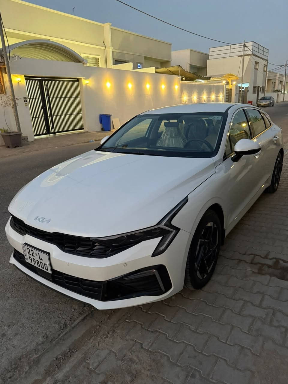 كيا كي فايف K5
2025 
محرك 2,5 
رقم أربيل وكالة او تحويل 
بوضع الزيرو ماشيه 25الف 
كفاله 
فووول مواصفات 
كشنات جلد 
سايد بريك بصمة 
باقي المواصفات معروفه 
السعر 230وبيه مجال 

مكان نجف
***********
