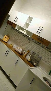 كاونتر ارضي • سنك ١٢٠سم • خشب MDF