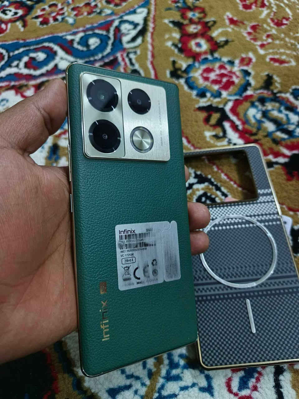 للبيع انفنكس نوت 40 برو 5G 
ذاكره 256
فول نظافه جهاز وكالة
بدون ملحقات 
عنوان بابل قضاء المحاويل ***********
