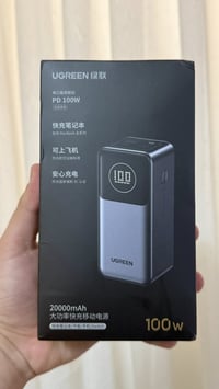 Ugreen • جديد بالكرتون • ٢٠٠٠٠mAh شحن ١٠٠W