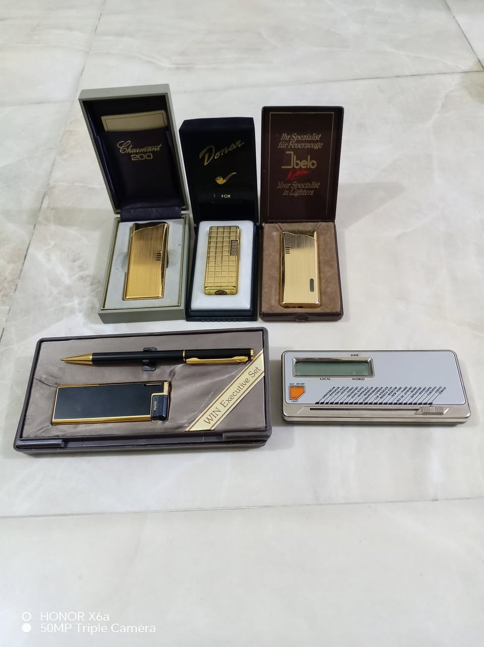 مجموعة قداحات ماركة مع ساعة توقيت عالمية 
أعلى سعر أبيع


**إذا كنت صاحب هذا الإعلان وتريد حذفه لأي سبب، رجاءا أرسل رسالة إلى الدعم الفني**