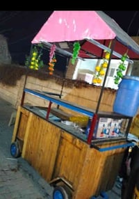 بيع مستعجل عربانة (لبلبي_باكلة_كنافة) وتصلح للعصائر أيضا في الصيف مجهز...