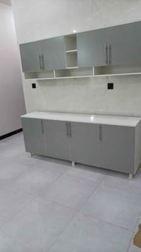 كاونتر خشب ٢م • سنك متر وربع • النجف