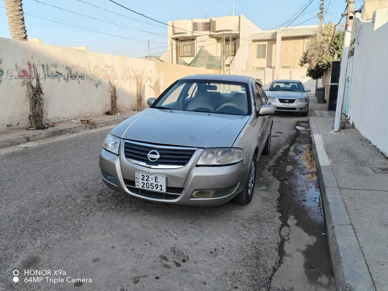 تحية طيبة نيسان سني 
نيسان سني 2009
كير اوتماتيك
تبريد تدفئه
كير ومحرك كفاله
كهربائيات تمام
رقم اربيل انكليزي الجديد
بأسم ولد صديقي و جيراني
تحويل او وكالة
بيها صبغ اقل حزام 
قمارة بلادية بيها شوية جلاح
هزة وسنوية جديده
بطارية جديده 
تخم تاير تخم ويل كاب 
سيارة جاهزة للاخير
السعر 88 وبيها مجال 
مكان السيارة صلاح الدين بلد قرب مرقد الامام السيد محمد عليه السلام
***********
***********

