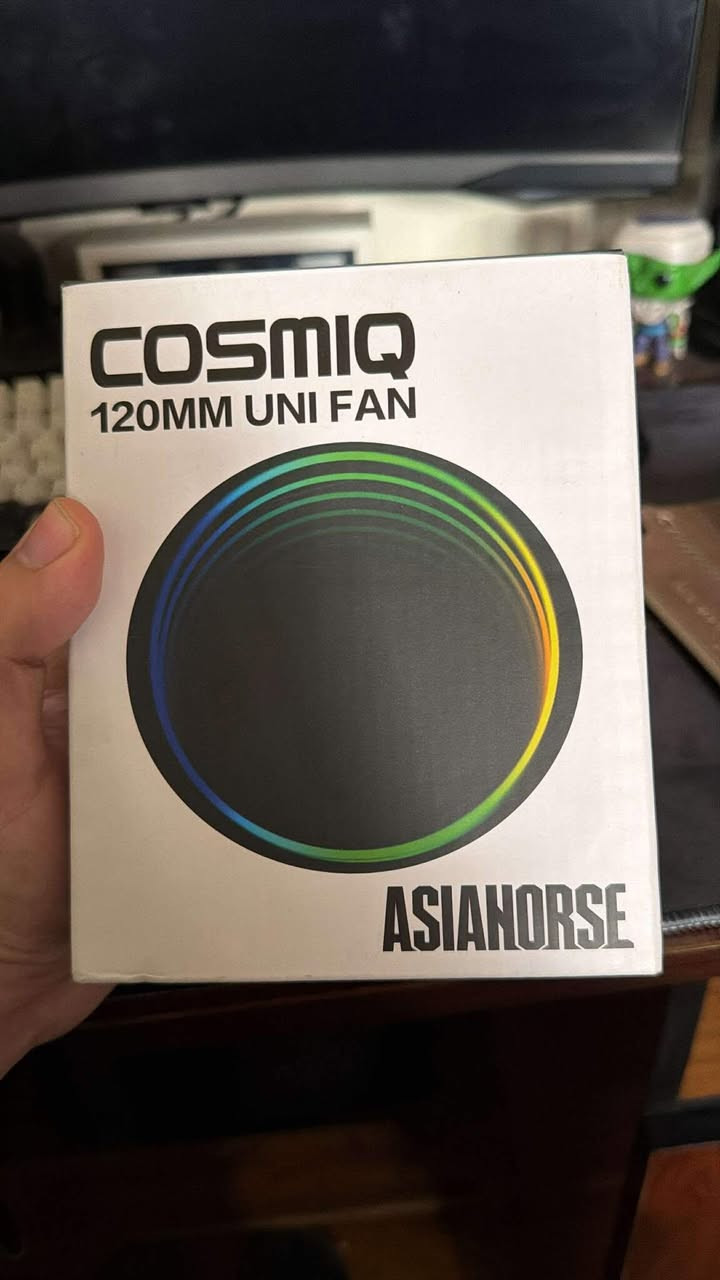 فانات AsiaHorse COSMIQ RGB 120mm Daisy Chain PWM Fan (3-Pack) هذا نوعها عندي منها كت واحد 3 فانات ب 25 استخدامها اسبوع واحد فقط توصيل ماعندي


**إذا كنت صاحب هذا الإعلان وتريد حذفه لأي سبب، رجاءا أرسل رسالة إلى الدعم الفني**