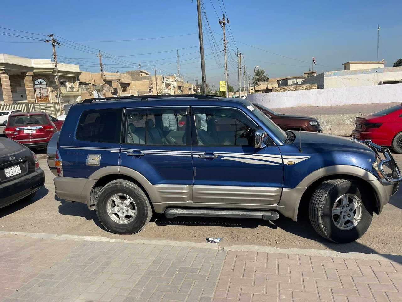 السلام عليكم باجيرو 2001 مكفوله رقم بغداد مشروع وطني مكان سياره ذي قار مكينه 3600 السعر 85 بيع ومراوس للاستفسار الاتصال على ***********
