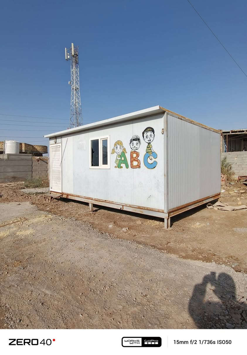 السلام عليكم البيع كرفانات  قياس 6×4 جديد مسدخدمات  شي قليل مكان ناصرية رفاعي رقم الهاتف ***********/  ***********
