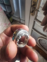 خاتم فضة ٩٢٥ • ٤١.٦غم • ياقوت أفريقي