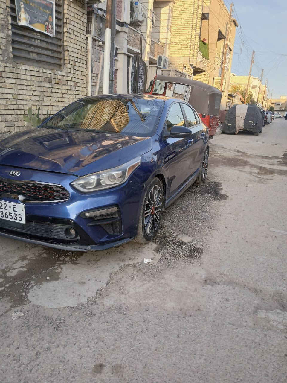 السلام عليكم كيا فورتي موديل2021 gt1600 توربو 
فول ماعده الفتحه مكان بغداد الشعب السعر 135 الاستفسار 
***********
