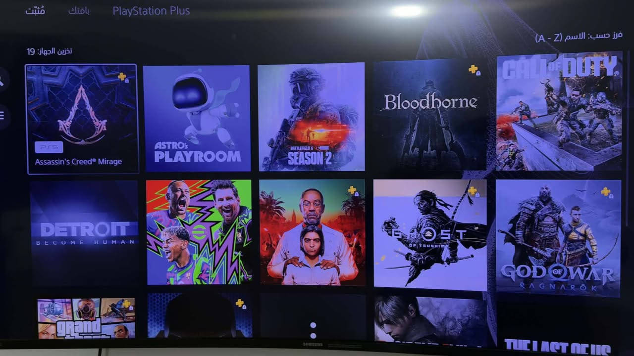 سلام عليكم( بلي 5 برو 2 TB) مستعمل نضيف بل باكيت للبيع مع كامل الملحقات كامله وياهن (يدة احترافية + CD DRIVE مال أقراص)
وياه 5 أقراص الي هنه 👇

باتل فيلد 6 + بلاك اوبز 6 + رزينت ايفل 4 + دترويز + سبايدرمان 2 + ذا سلات اوف يوز 2 + استرو بلي روم
جميع الألعاب عربيةةةةةةةةةةةةةةةة
ويوجد ايضا العاب في بلس يعني اشتراك
للتواصل :***********
بشير السعيدي
