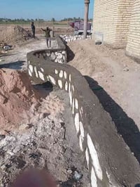 أبو حيدر البناء الحجركرسته وعمل شغل درجة اوله 07832513041