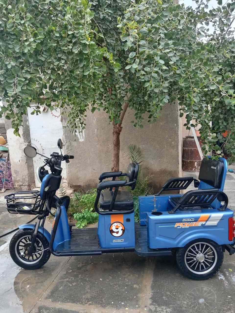 دراجة تكتك صغيرة للبيع
السلام عليكم دراجة للبيع دراجة شحن بيه خمس باتريات طول يومين اذا تفولة شحن دراجة عملية الله شاهد تفيد كلشي تصير بدي وتصير كرسي بكيفك ودراجة امنه سرعتة كلش زينه مشترينه ب بمليون و600 الله شاهد علية ونريدة ب بمليون و250 وبية مجال


**إذا كنت صاحب هذا الإعلان وتريد حذفه لأي سبب، رجاءا أرسل رسالة إلى الدعم الفني**