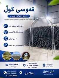 أقواس الزهور • حديد أبيض • شبكات BRC