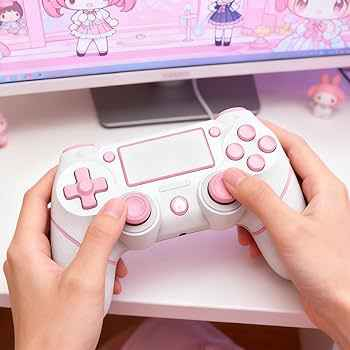 ئەگەر حەزت بە یاری‌کردنە و شتێکی جیاواز دەوێت، ئەم دەستکۆنترۆڵە هەڵبژێرە 💗
✔️ دیزاینی جوان (سپی و پەمەیی)
✔️ وێرەلس، بەبێ کێشەی وێر
✔️ گونجاو بۆ زۆربەی ئامێرە یارییەکان
✔️ دەستگرتنی ئاسان و ئارام

..... 
إذا تحب الألعاب وتريد شكل مميز، هذا الكنترولر اختيارك المثالي 💖
✔️ تصميم أنيق (أبيض مع وردي)
✔️ لاسلكي بدون إزعاج الأسلاك
✔️ متوافق مع أغلب أجهزة الألعاب
✔️ مريح باليد لفترات اللعب الطويلة أربيل, العراق


**إذا كنت صاحب هذا الإعلان وتريد حذفه لأي سبب، رجاءا أرسل رسالة إلى الدعم الفني**