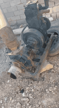 مكينه أم الكف جاهزه 6x6  مع هوز السعر 500 للاستفسار الاتصال برقم  0771...