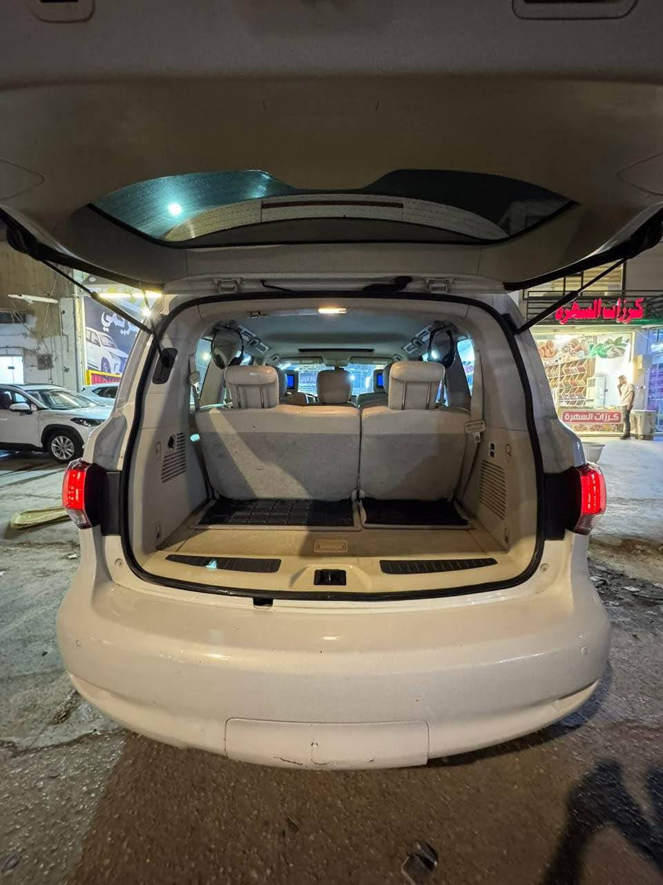 انفنتي 2011 خليجي السياره مابيها اي ضربه كشرها مكفول صدرها جديد تحكمات السياره لمتد فول مواصفات رقم اربيل تحويل ثاني يوم السياره لطش المحرك مالتها نبعها علا حطتها وبسعر مناسب *********** بغداد, العراق
