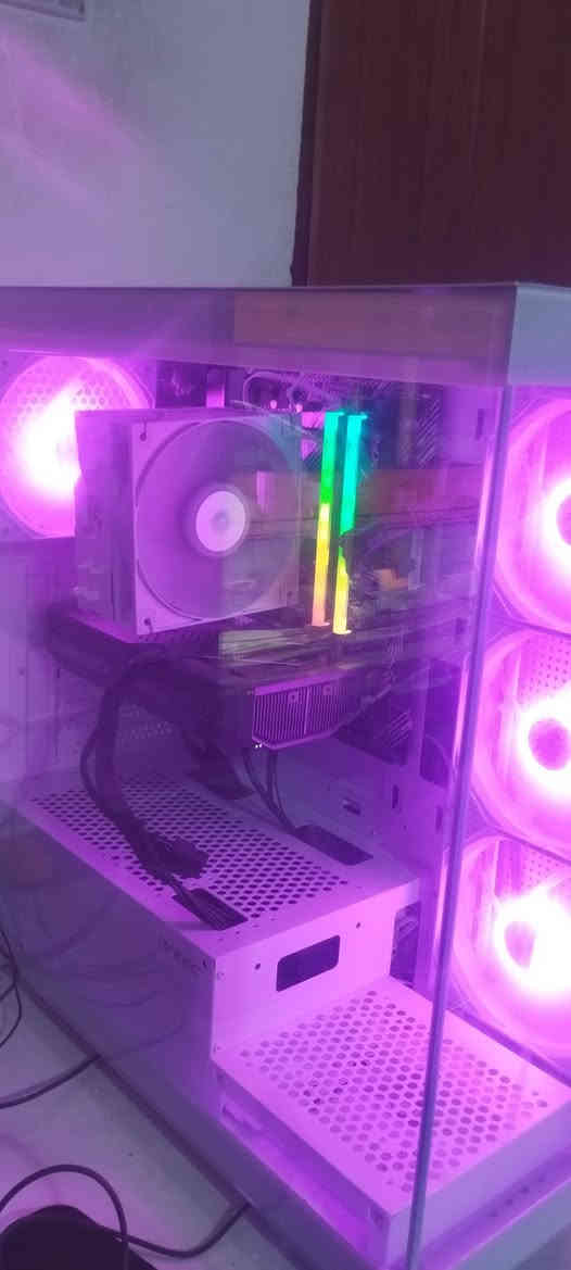 للبيع فقط داخل البصره بسعر مليون استخدام 3اشهر نضيفه تجي تفحص اذا اكو شي مجانا!! تواصل***********
1. CPU AMD 7 5700 TRY

2. M.B ASUS PRIME B450M-KII AMD
3. vga zotac rtx 5060 ti twin edge 8G
4. HARD LEXAR 1TB M.2 NVME 3500MB/S
5. PSU ROCKET 650W BRONZE
6. case antec cx300 argb while
7. RAM XPG 2*8 16G 3600HZ DDR4 RGB D35G
8. CPU COOLER DEEPCOOL AG400 WH
