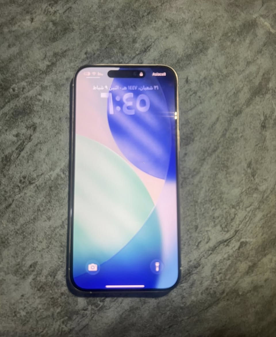 السلام عليكم اخوان
تلفوني الخاص عارضه للبيع والشراي يتفضل خاص ، ايفون ١٥برو ماكس وتلفون نضيف مكفول حته من شخط لا مفتوح ولا مصعد وكآمل ملحقات كارتونته وشاحنه اصليه وسعر مليون و١٠٠ 
رقمي***********
