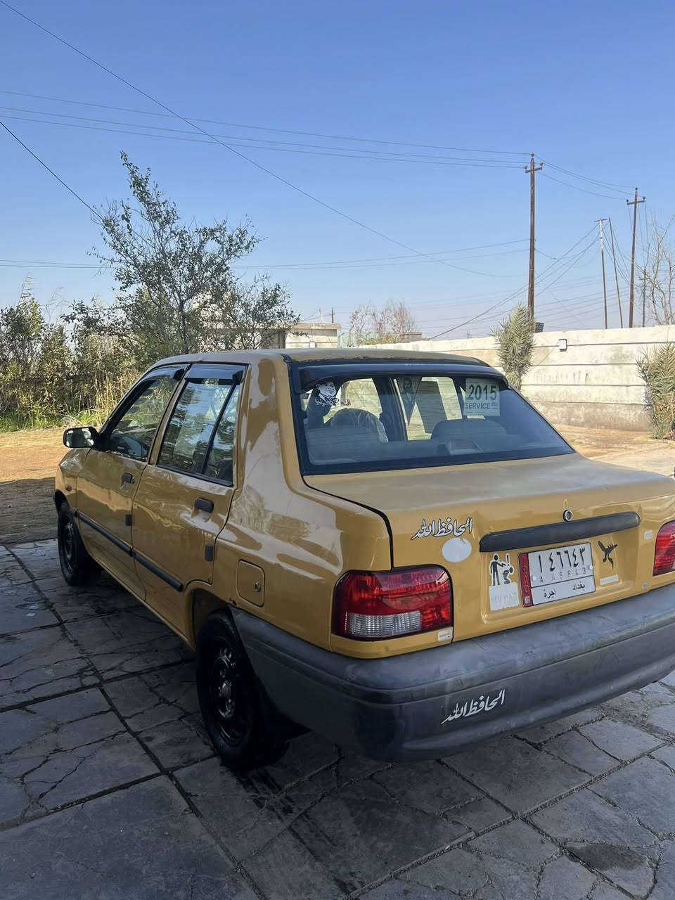 السلام عليكم سايبا 2015 
رقم بغداد تحويل مباشر 
كير محرك تخم تاير جاهزه من كلشي 
مبدل جاملغ بدون ضرر 
السعر 29 وبيها مجال 
مكاني بغداد 
***********
