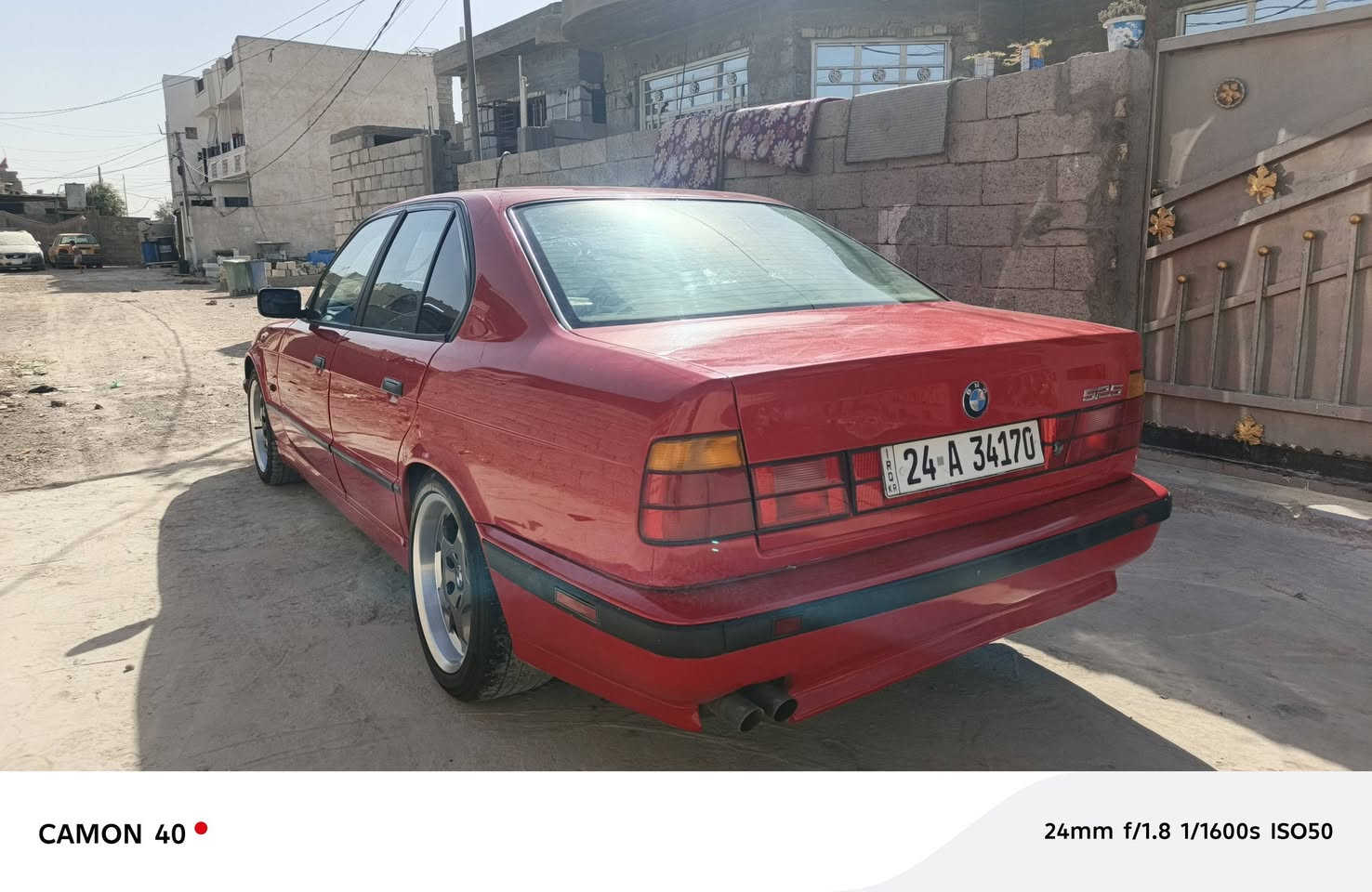 اسلام وعليكم
بي ام دبليو 525

مكينة تك فانوس 

السيارة من الدعامية لدعامية بلادية 

السيارة حلوة ونصبتها تخبل 

لون احمر دم الغزال

السيارة مابيها اي نقص 

رقم دهوك

تحويل او وكالة 

بس ويالتها ب 10ورقات 

داخلها نضيف 

دشبول اسود صاج 

جام كهربائي

السيارة بعمعنة الكلمة نضيفة 

للستفسار الاتصال على الرقم 

***********
