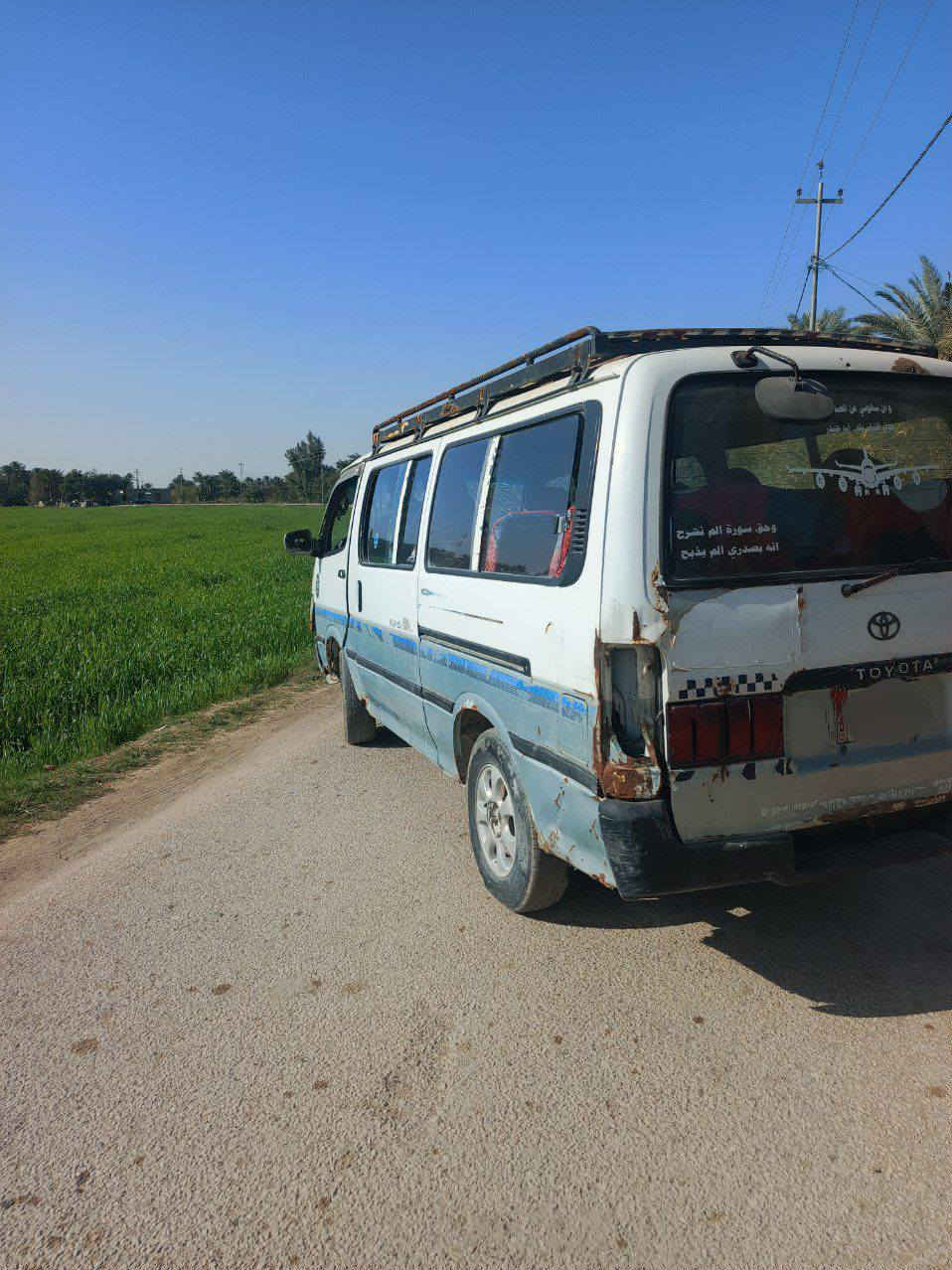 السلام عليكم كيه هايسه للبيع
موديل 91 تحوير گاز 
14 راكب 
رقم السيارة قادسيه 
السعر 20 ورقه 
المكان النجف العباسيه 
للستفسار الإتصال 
***********
