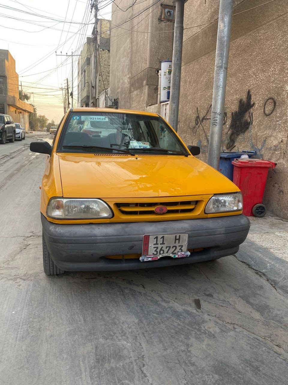 سلام عليكم سياره سايبا ٢٠١٨ مكفوله كفاله عامه كير محرك تبريد تدفئه رقم نكليزي سنويه لحد ٣٠ مصفره هيئه غرامه سياره بانزين غاز سياره جاهزه ما تصرف عليه الف دينار لعنوان بغداد سعر ٥٥ رقم ***********
