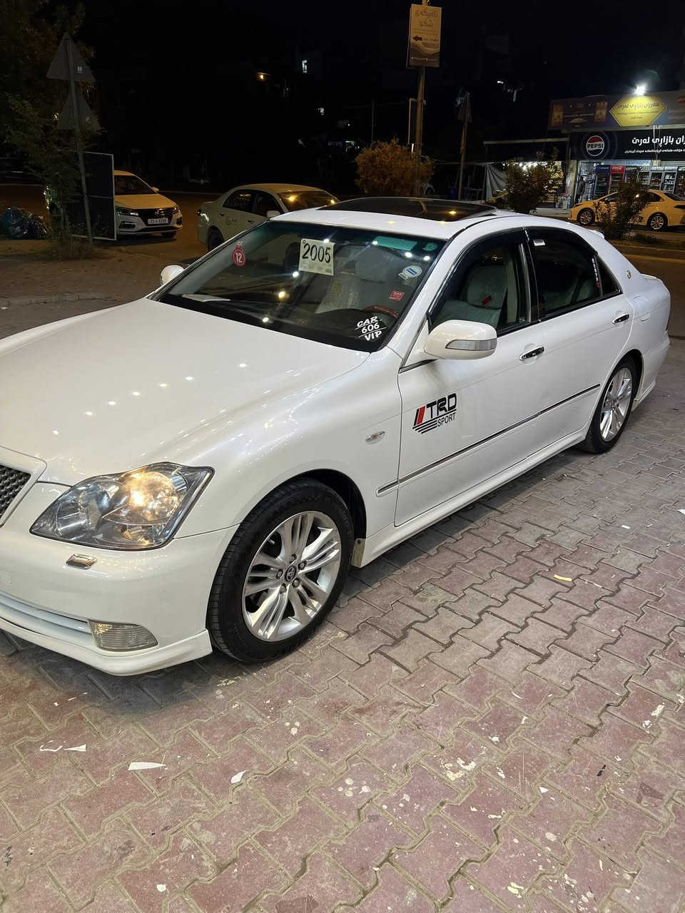 شاهينه ٢٠٠٥ سپۆرت مەکینە ١٨٢ موسس 
سەیارەکە زۆر جوان و تازەیە و کۆدی هەیە 
بێ دوکەڵ بێ تەقەو ڕەقە
هەموو گیانی بەشەرت
٣ دوگمە و سڵایت و ناوڕەش و ئاوێنە ئیشارەتە
ئەگەر موشتەریت پەیوەندی بکە
***********
سعر (٥٨) گەڵاو کۆتای❤️
