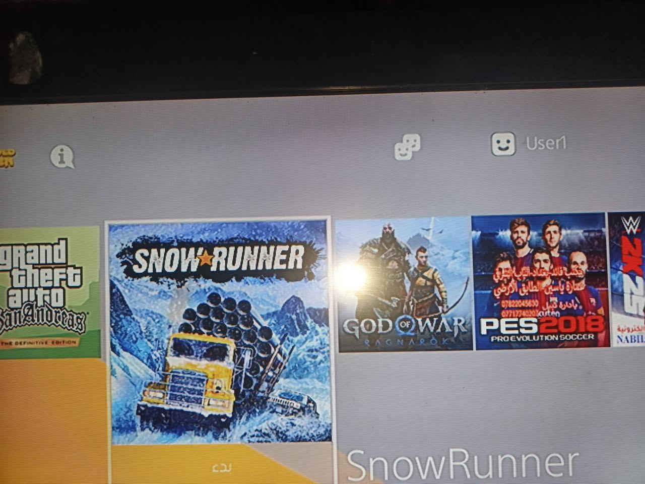 سلام عليكم حبايب بلي فور فات مهكر ما مفتوح  نظافه ١٠٠ نظامه ١١ هارد ١ تيره بي ١٠ العاب ويحمل اكثر ويا قرص العابه 
ردد ريدمشن 1+ ريدد ريدمشن 2  جتي 5 جي تي اي سان اندرياس+ رزدنت ايفل 7+ كود اوف 4 ذات ناروك بيس 18 وفيفا 25 دبليو دبليو اي محاكي الشاحنات ماين كرافت جوست توشيما


**إذا كنت صاحب هذا الإعلان وتريد حذفه لأي سبب، رجاءا أرسل رسالة إلى الدعم الفني**