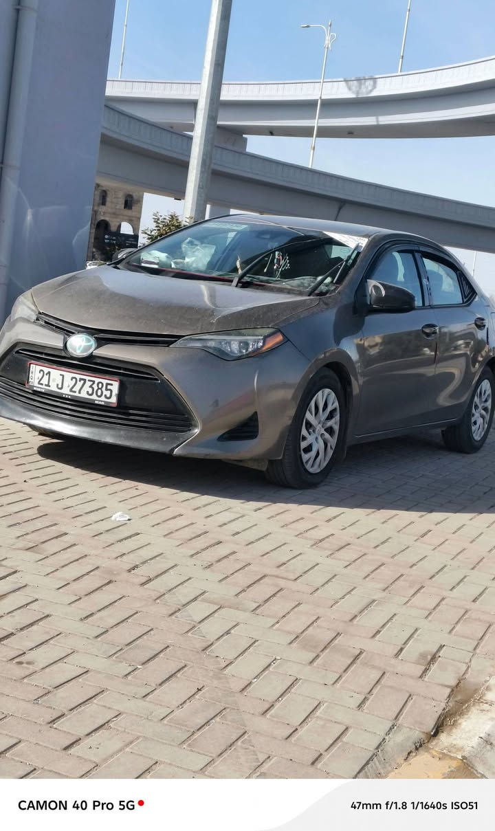 السلام عليكم سياره للبيع كورلا 2017 كلين لون قهوائي كير محرك بشرط صدر أمامي وخلفي طخم تواير جديد رقم دولي سلميانيه بسمي تحويل ثاني يوم سعر 148 /*********** مكان السياره صلاح الدين قضاء الشرقاط
