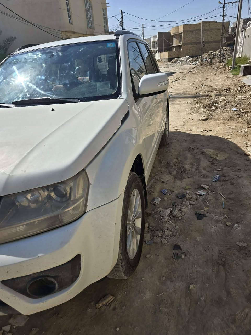 سياره سوزوكي فيتارا موديل ٢٠١٦
مكفولة كفاله عامه ماعدا ضربت طابوگه على البنيد موجود سونار 
جاهزه مالت جناي مكينه ٢٤٠٠
ماعازيه كلشي مكان السياره بالديوانيه
تلفون***********
***********
