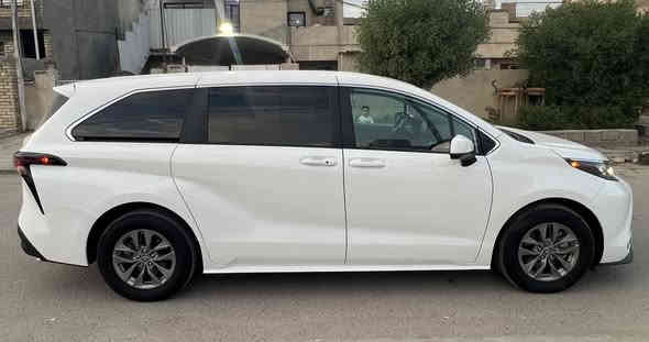 تويوتا سينا هايبرد
موديل2024
ماشيه 18 الف
مواصفات(LE)
دخول جديد(فحص مؤقت)

الضرر
صبغ بنيد فقط
فيديوو توضيح للضرر التصليح
غاز التبريد بلاد
بدون نقص 

المكان -بغداد -العامريه

السعر 280$

للاستفسار
***********
***********
اكرم الحديثي
