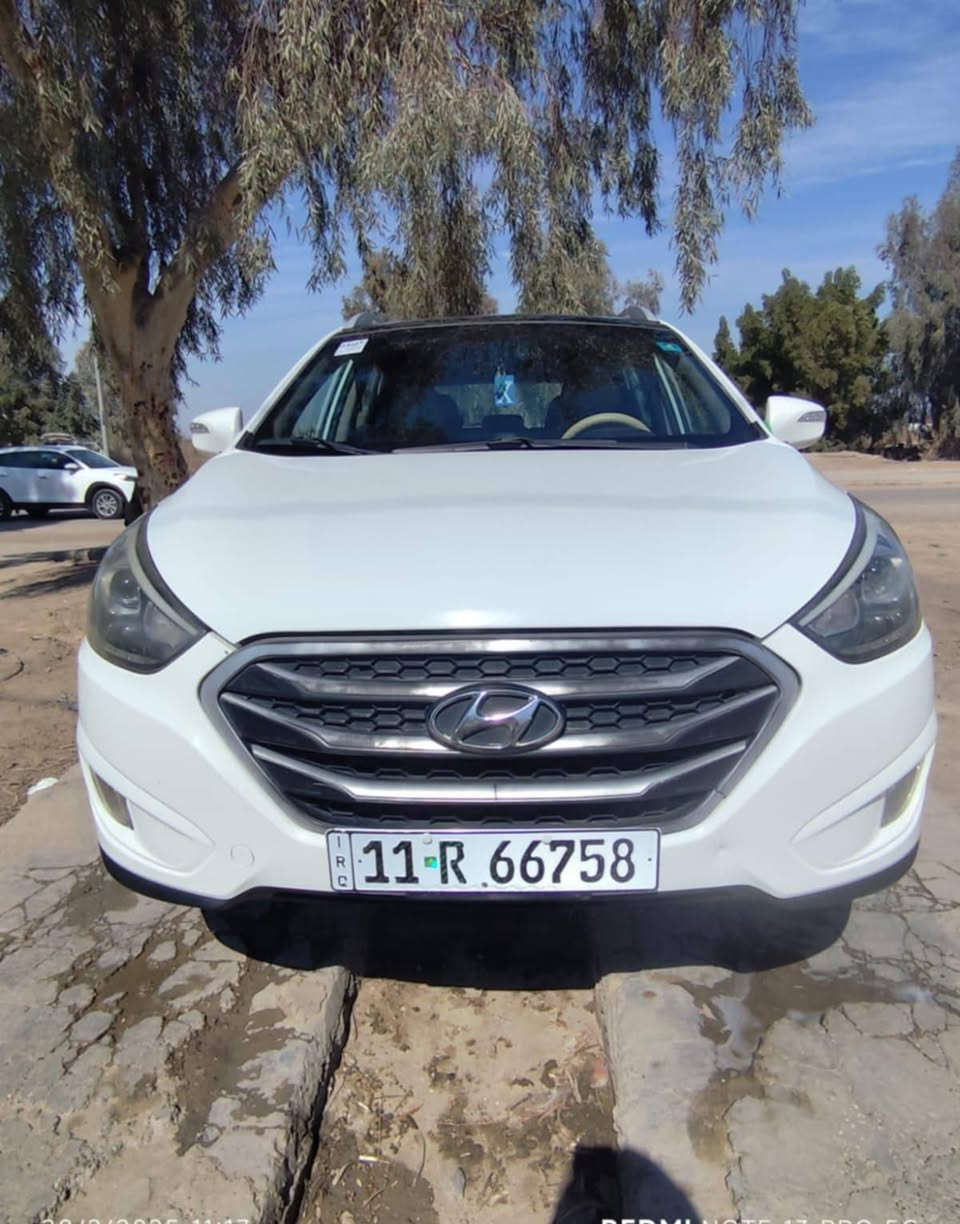 السلام عليكم للبيع توسان موديل 14 رقم بغداد ***********
