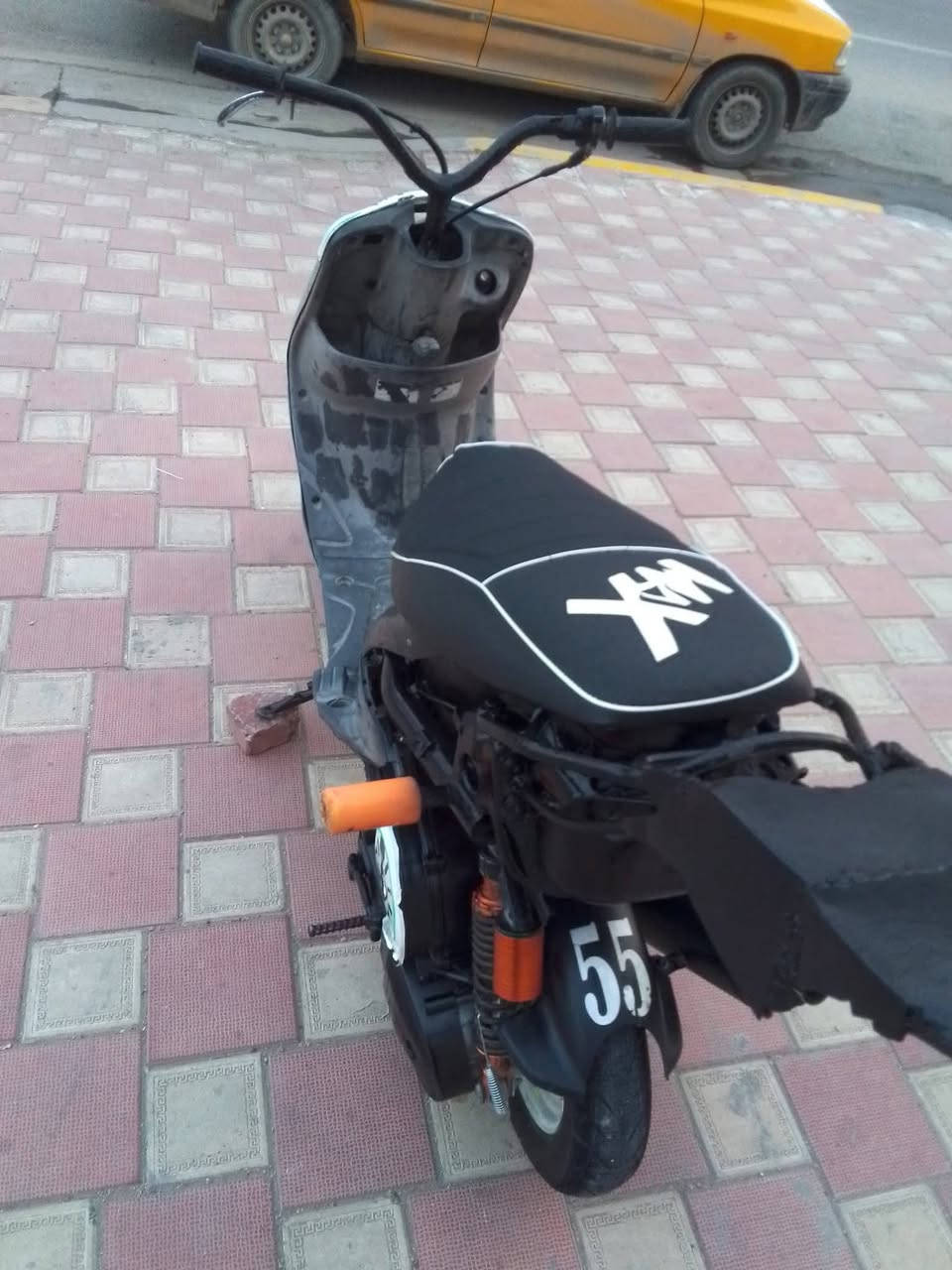 السلام عليكم دراجه ماكس منغولي للبيع الدراجه حلوه الله شاهد شلعته حلوه ب425وبيه مجال  للشراي مكاني كربلاء الحولي 100رقمي ***********
