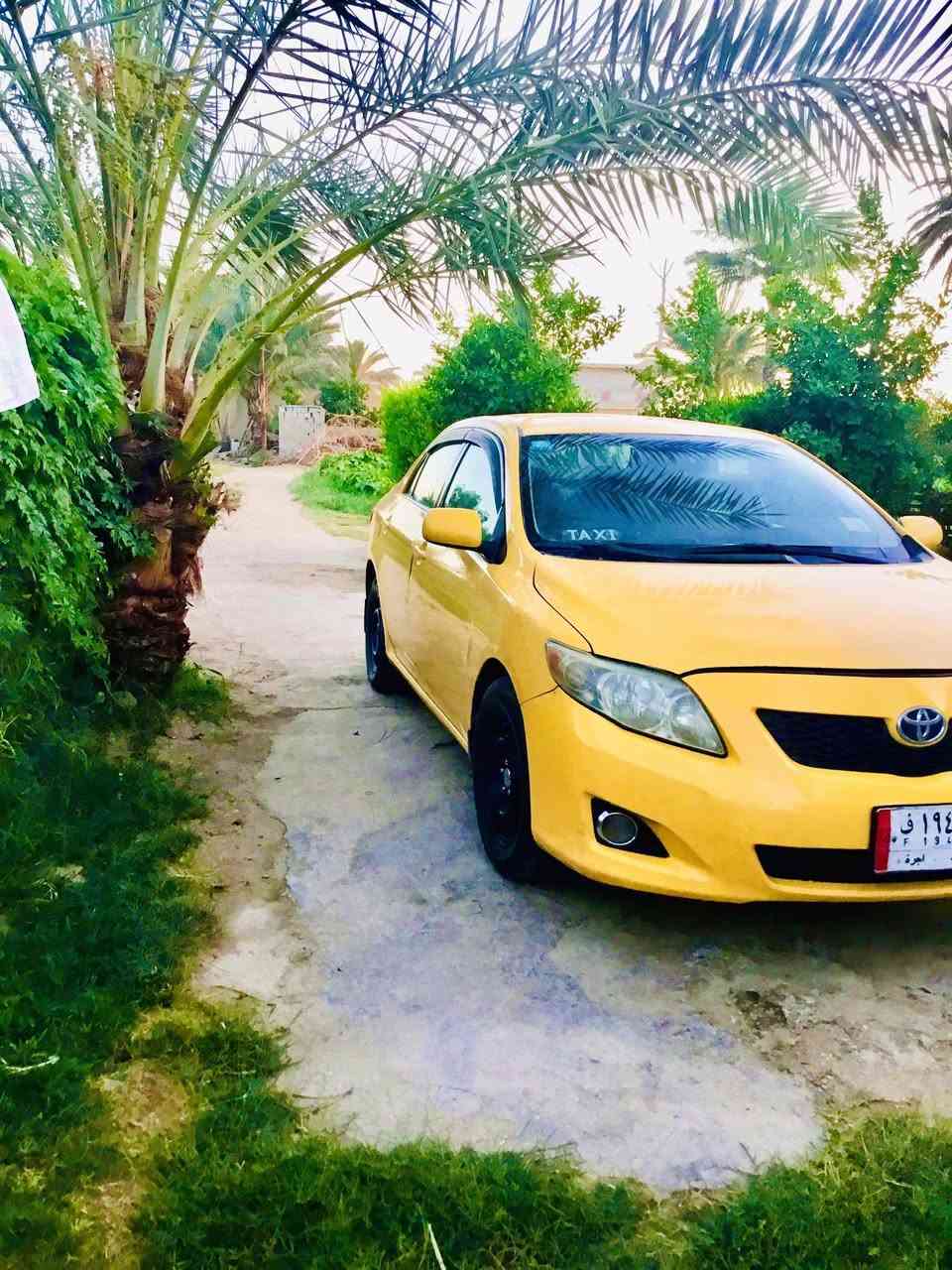 كورلا تكسي الون اصفر للبيع 2009امريكيه بيها بيها قطعتين چاملق امامي  وباب خلفي بدون دواخل السعر 95وبيها مجال
 هاتف ***********
         ***********
