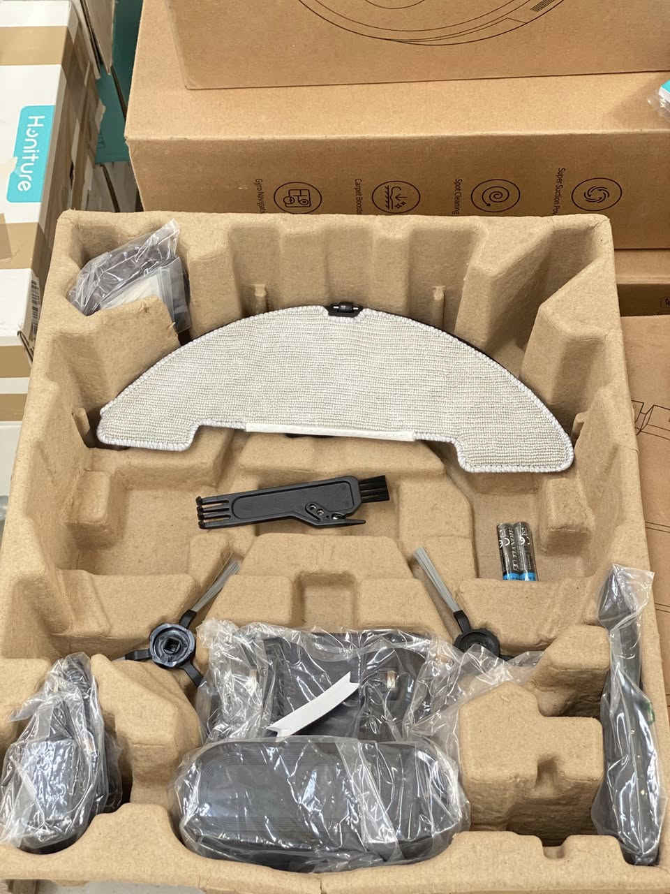 مكنسة الروبوت Airzeen J10، روبوت تنظيف ذكي "3 في 1" يجمع بين الكنس والشفط والمسح قوة شفط عالية: تصل إلى 4000 باسكال، ذكاء اصطناعي مانع الوقوع رسم خريطة فول مواصفات 🔥😍


**إذا كنت صاحب هذا الإعلان وتريد حذفه لأي سبب، رجاءا أرسل رسالة إلى الدعم الفني**