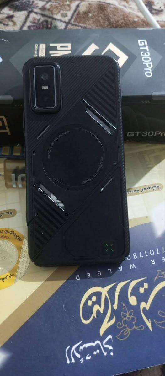 جهاز انفنكس gt 30 pro الذاكره 256 مستخدم قليل مكاني سوق الشيوخ السعر 325
***********
