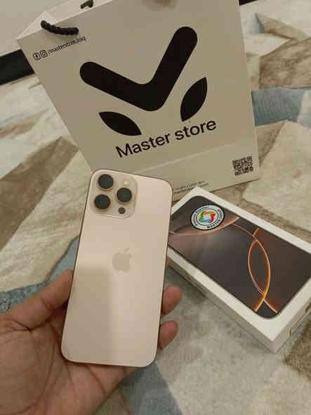 سلام عليكم iPhone 16 pro max
جهاز جديد مشحون ٥٠ مره فقط
بطاريه ١٠٠
ضمان بعدله سنه و٩ اشهر
الجهاز ماستر
ذاكره ٢٥٦
الجهاز استخدام شهرين فقط
كفر اصلي مع الجهاز
مكاني حي تونس 
***********
