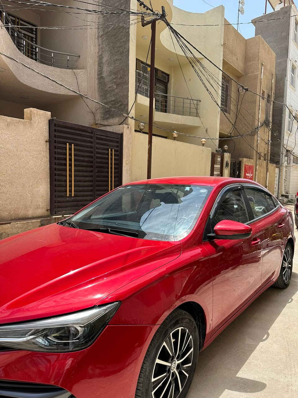 ٢٠٢٤ ام جي فايف بلص ٢٠٢٤
ماشية ٣٥ تقريباً 
كفالة عامة عدا رصعة بنهاية الباب الخلفي جهة السايق ممبينه ابد و ع السونار
رقم اربيل دولي تحويل وكالة باليعجبك
منظومة غاز جديدة ام ال٦٠ لتر
مكاني كربلاء ***********
