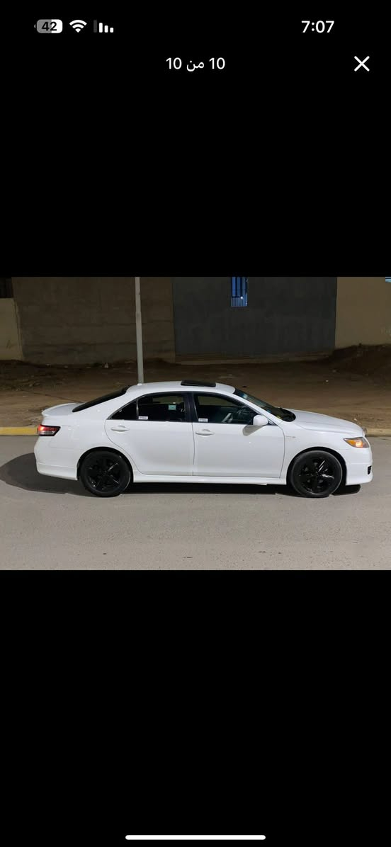 ***********
***********
كامري 2010 امريكي 
سبورت شركه محرك 4بستن 5'2 دبل كروز شركه بدون دعم 
و صبغ بس راس جاملوغ الامامي تعديل بارد وكير ومحرك بشرط
داخل اسود اسبورت .كشن حضن سبورت  وكهربائي ومساج وشاشه وكامره 
سلايت وحساس وعليها غرامات بحدود 13ورقه ينزل من السعر خاص
