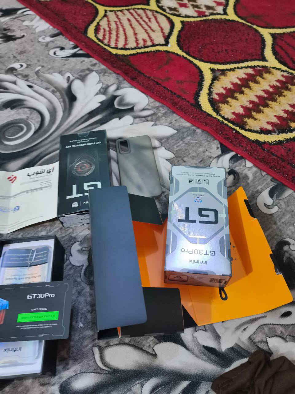 سلام عليكم انفنكس جي تي 30 برو اذكره 256 مكفول من زلغ كامل ملحقات حته ضمان ويا لونه ابيض قبل شهرين مشتري بي مبرد ويا  ببجي 120 فريم جهاز معروف سعر 350 بي مجال حك جيه فقط شراي  يجي واتساب ويا حافضه اصليه كامل ملحقات مكاني بصره العشار  ***********
