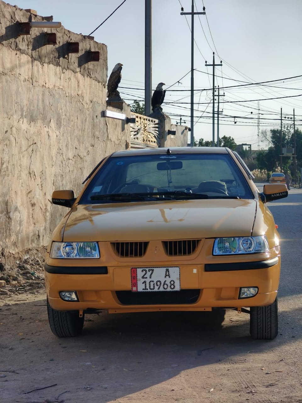 سلام عليكم سمند للبيع موديل 10محدثه 11سياره جاهزه ونضيفه محوره بيكاتشو محرك توني شاده تخم تاير جديد حداديه نقص بس تبريد فقط السعر 37وبيه مجال قليل للشراي فقط مو شراي طلع كبل لان السياره مال جناي للعلم السياره بسمي   ألاستفسار ***********
