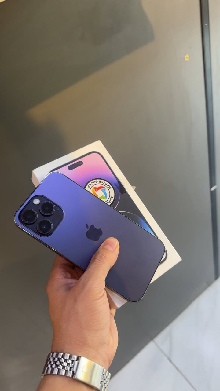 السلام عليكم ايفون 14بروماكس ذ١٢٨ بطارية٨٦ الجهاز ماستر مكفول نضافه ١٠٠ ضمان عندك من المحل السعر٧٧٥ الف
عنوان بغداد البنوك حي سومر ***********
