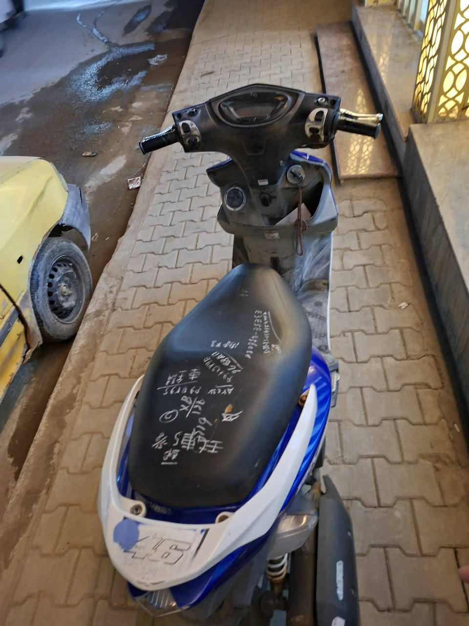 سلام عليكم دراجه جي تي ار درجه نضيفه خير من الله
شاشه ثلاث الوان مكينه مامفتوحه العنوان بغداد الشعله شارع 60 اتصال *********** السعر 850وبيها مجال
