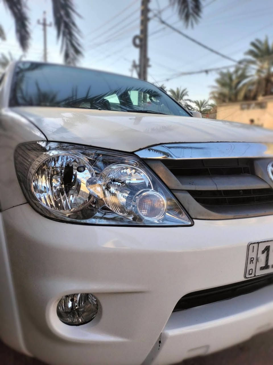 تيوتا فور جنل
موديل 2006
الون ابيض 
اربعه اسلندر V 4
فير ويل 
رقم نكليزي بغداد
🔴 (الملاحظات بيها بنيد وجاملغ مصبوغ وبيها باب الصدر امبدل ابلاد ولوراء مصبوغ). 
(المحرك مجفت جديد حداديه وتايرات جديد) 
رقم الهاتف *********** ( السعر 120 )
