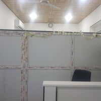 قاطع ألمنيوم بلاستك • ٣م×٢م • رمادي