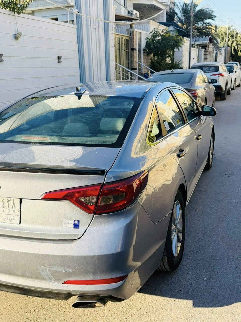 السلام عليكم
سوناتا 2016 

رقم ذي قار تحويل مباشر   
 صور الحادث بالمنشور 

شاشه+كامره دواره+ فول تحكم ستيرن+ثلاثة انظمة قياده+نظام ايكو+مانع نزلاق+ويل كب أصلي+ 
‏DRIVE MOOD.   

السعر : 117  وبي مجال 
للاستفسار : ***********
