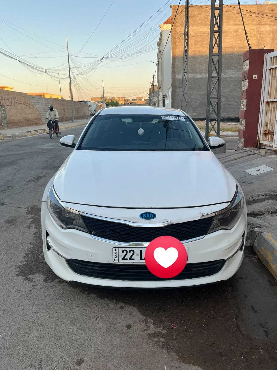 اوبتما موديل ٢٠١٧ امريكي
محرك ٢٤٠٠ 
سيارة نظيفة ومال بيت ومابيها اي نقص 
محرك وكير كلة فول 
بيها هواي موصفات 
السعر ١٢٥ وبيها مجال 
مكاني الفلوجة 
رقم التلفون ***********

