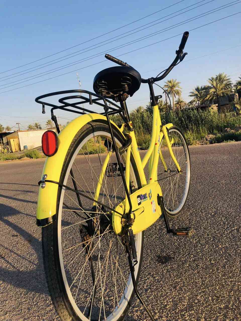 سلام عليكم  باسكل لبيع لون ليموني 🍋حجم 26باسكل كامل تايرات جدد  لون مميز ويتحمل اوزان  مابي اي نقص سعر 100وبي مجال  طوريج قرب المعهد التقني  الشراي يجي خاص


**إذا كنت صاحب هذا الإعلان وتريد حذفه لأي سبب، رجاءا أرسل رسالة إلى الدعم الفني**